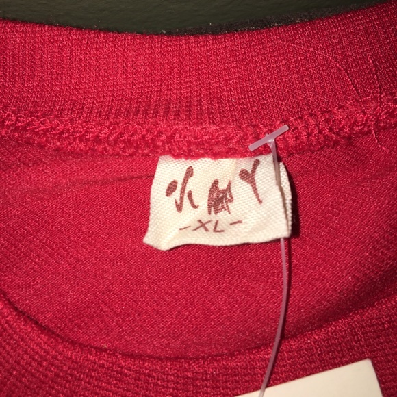 Aape Long sleeved shirt Red Size XL - Picture 2 of 5